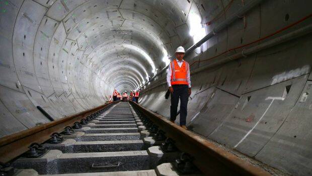 The new line from Sydney's CBD to Parramatta will be mostly underground. Photo: Geoff Jones