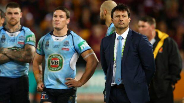 Questioned: Laurie Daley will front the NSWRL board's State of Origin series review before a decision is made on his future. Photo: Getty Images