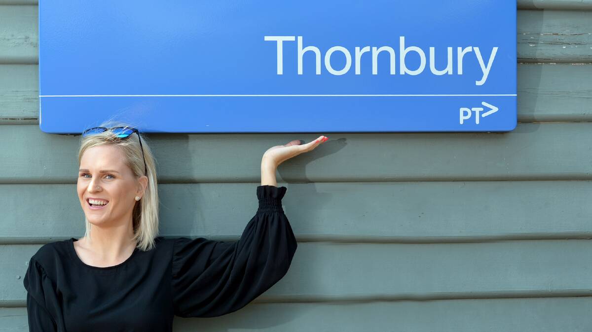 Che Thornbury who changed her name by deed poll to her favourite suburb that she lives in. Photo: Michael Rayner.