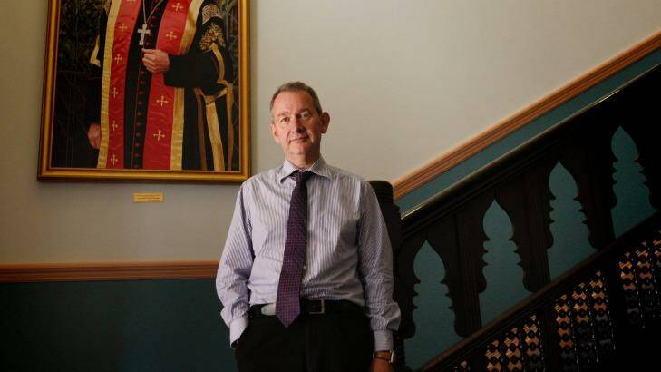 Greg Craven, the Vice-Chancellor of the Australian Catholic University Photo: Louise Kennerley
