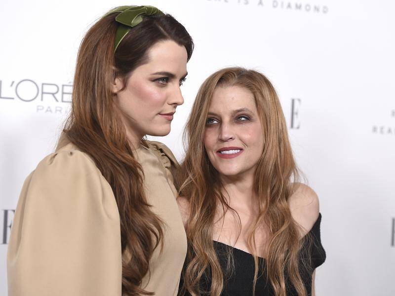Lisa Marie Presley (with daughter Riley Keogh) twice squandered her fortune, her ex-manager says.
