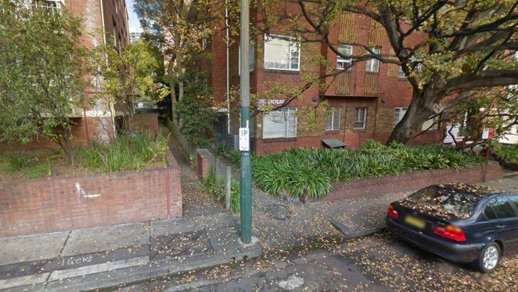 The unit complex in Potts Point. Photo: Google StreetView