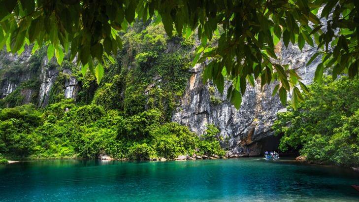 Pristine waters flowing through Phong Nha national park. Photo: iStock