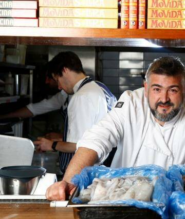 Label My Fish: Frank Camorra, executive chef of the hatted MoVida restaurants, is calling for better labelling on seafood products. Photo: Eddie Jim