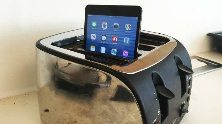 Burnt offering: Whither the iPad mini? Photo: Stephen Hutcheon