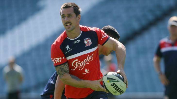 Mitchell Pearce: "It's my job to play well at the moment into the finals."  Photo: Dallas Kilponen