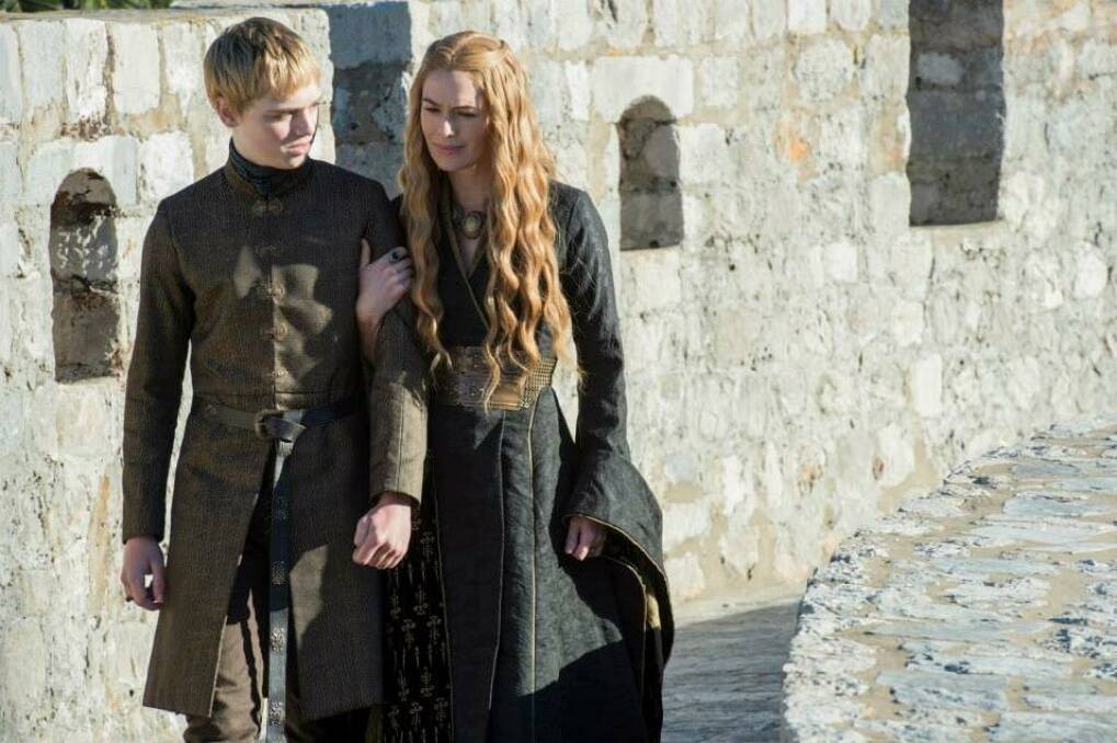 Eight million viewers: Game of Thrones season 5's Tommen and Cersei.