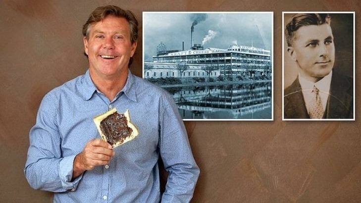 Jamie Callister became obsessed with the story of how his grandfather, Cyril, invented Vegemite. Photo: SMH