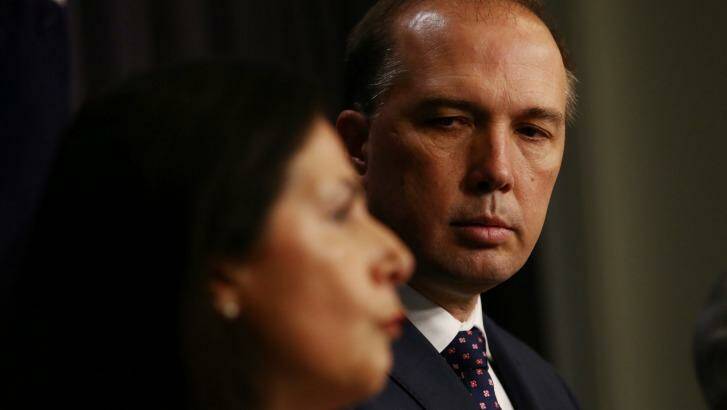 Immigration minister Peter Dutton. Photo: Andrew Meares