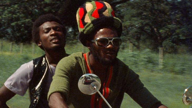 Jimmy Cliff takes a nostalgic ride in The Harder They Come. Photo: Supplied