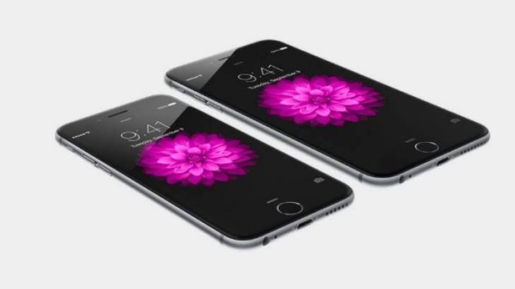 Bigger and slimmer: The iPhone 6 and iPhone 6 Plus.