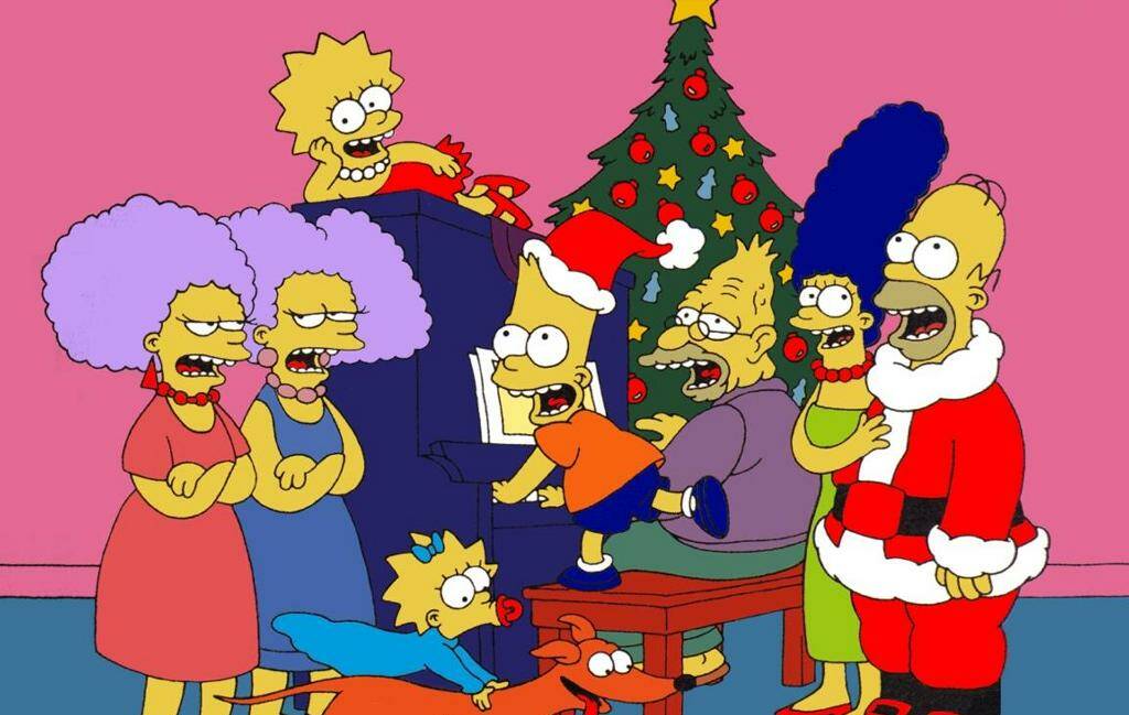 The Simpsons feature in the end-of-year Christmas quiz. Naturally.