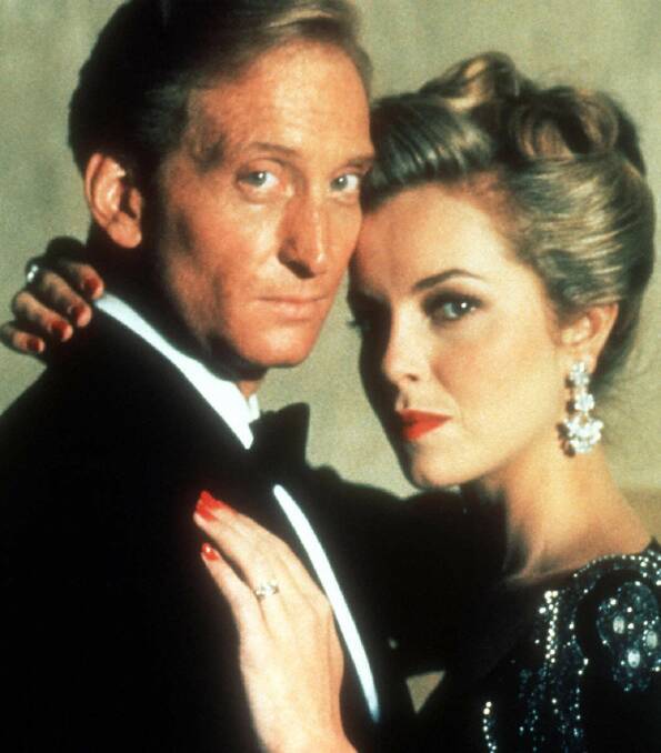Greta Scacchi with Charles Dance in Michael White's production of White Mischief.