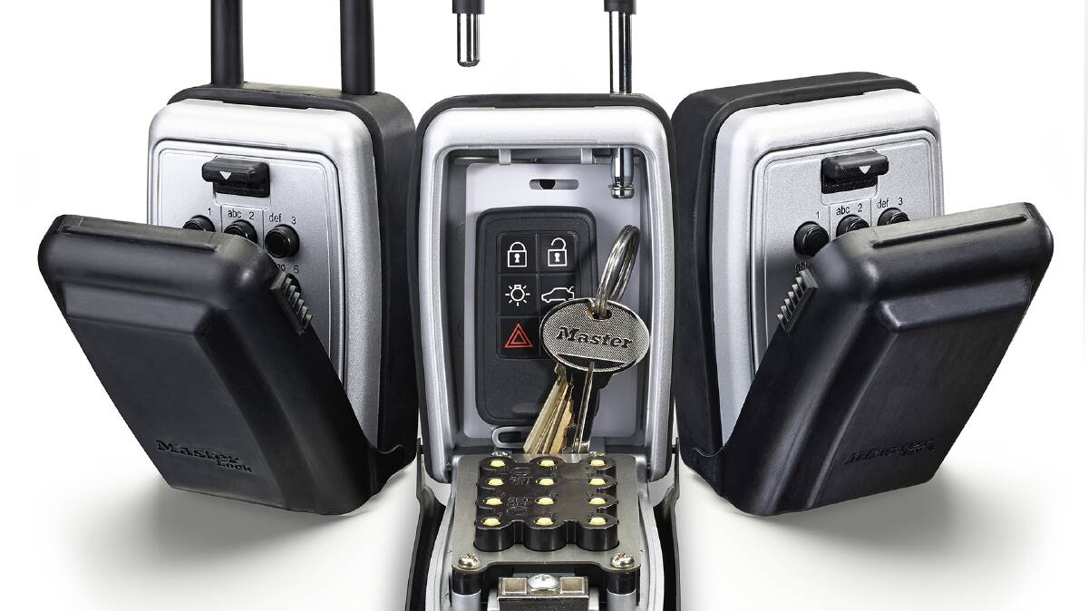 A secure method to hide spare keys is to store them in a key safe which can be a simple and compact solution, left at the property and accessible with a combination code.

