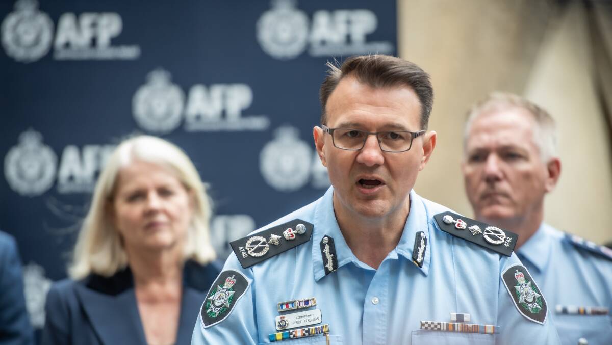 The AFP has created its first taksforce dedicated to MP safety, amid security fears at the election. Picture: Karleen Minney