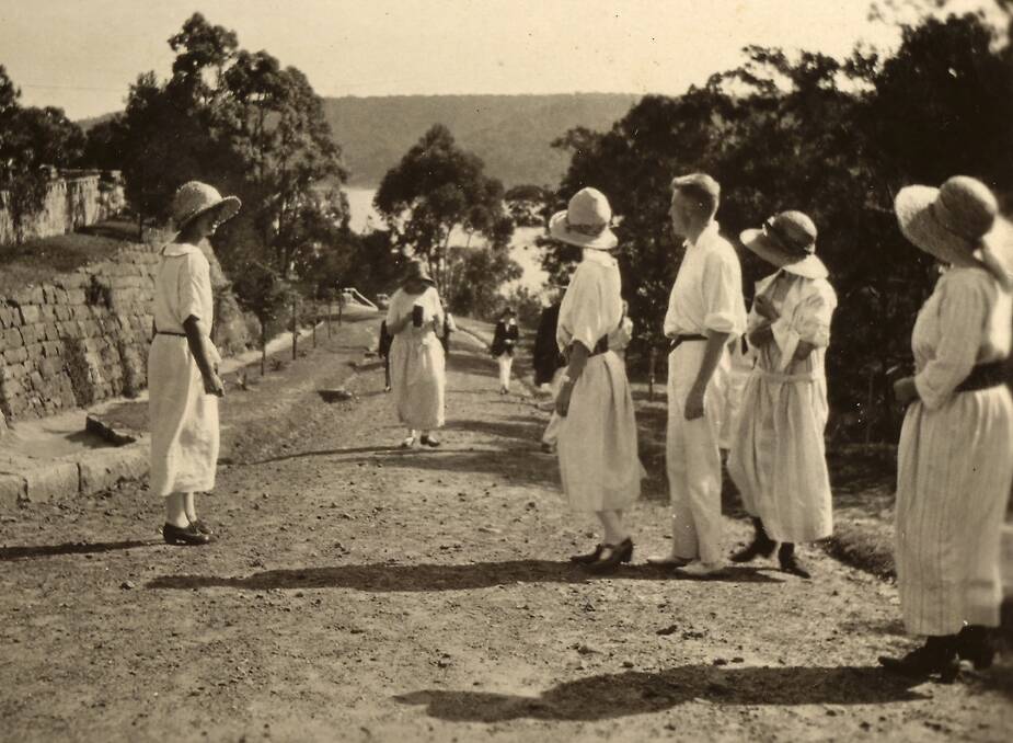 OUR DAM: This photo (from the Nash family albums) shows young Campbelltonians visiting Cataract Dam in the 1920s. At the time of its construction - 1902 to 1907 - it was the biggest engineering project in Australia.