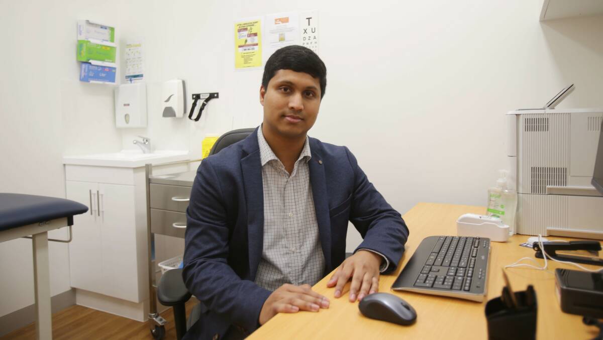 Dr Mohammed Hasan from Campbelltown's Myhealth Medical. Picture: Chris Lane