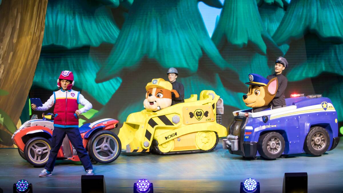 Paw Patrol Live. Pictures: Supplied