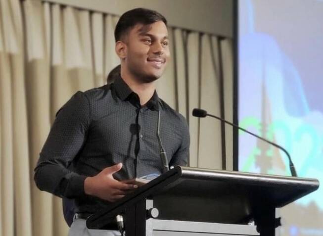 South Western Sydney Volunteer of the Year Jahin Tanvir from Bardia. Picture: supplied