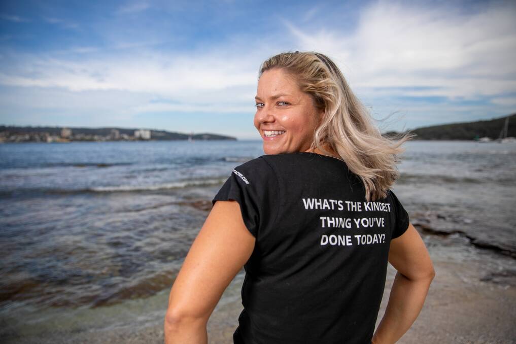 Kath Koschel wants everyone to try a little kindness. Picture: Geoff Jones