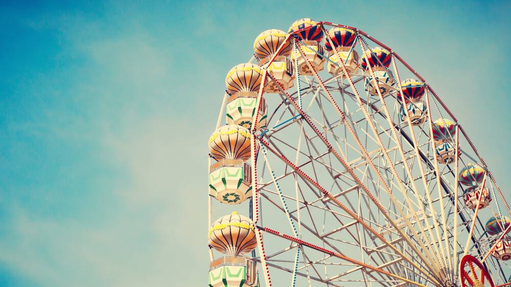 Get out the ferris wheel - it's showtime in Adelaide (nearly). Photo: Shutterstock