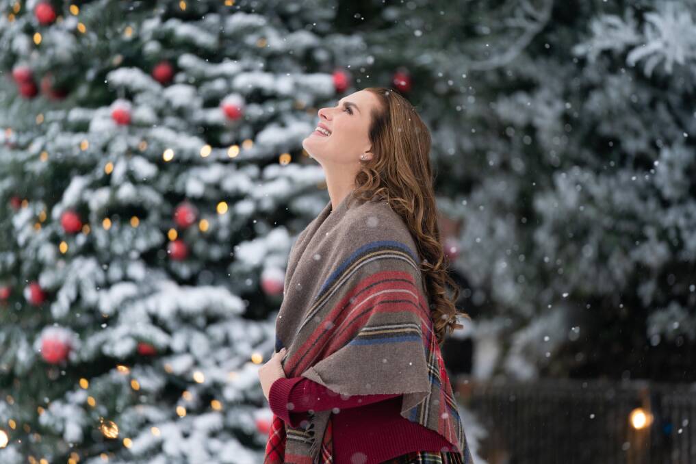 Brooke Shields in A Castle for Christmas. Picture: Netflix
