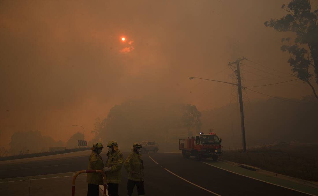 RAISING THE ALARM: Bushfire smoke is another challenge for respiratory health. Picture: Max Mason-Hubers