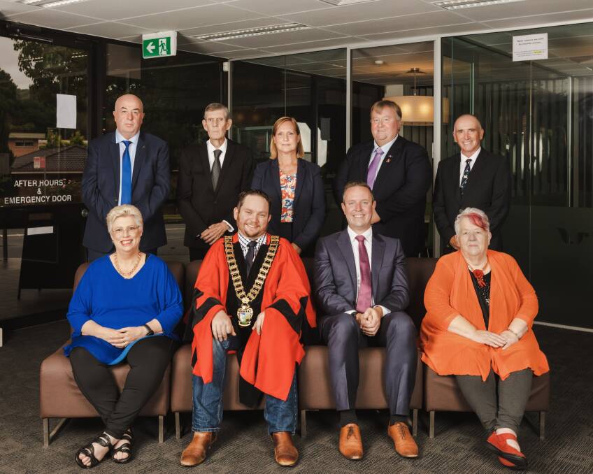 Fresh faces: Wollondilly's incumbent councillors Michael Banasik, Judith Hannan, Blair Briggs, Matt Gould and Matthew Deeth will be joined by Hilton Gibbs, Beverly Spearpoint, Paul Rogers and Suzy Brandstater this year. Picture: Supplied