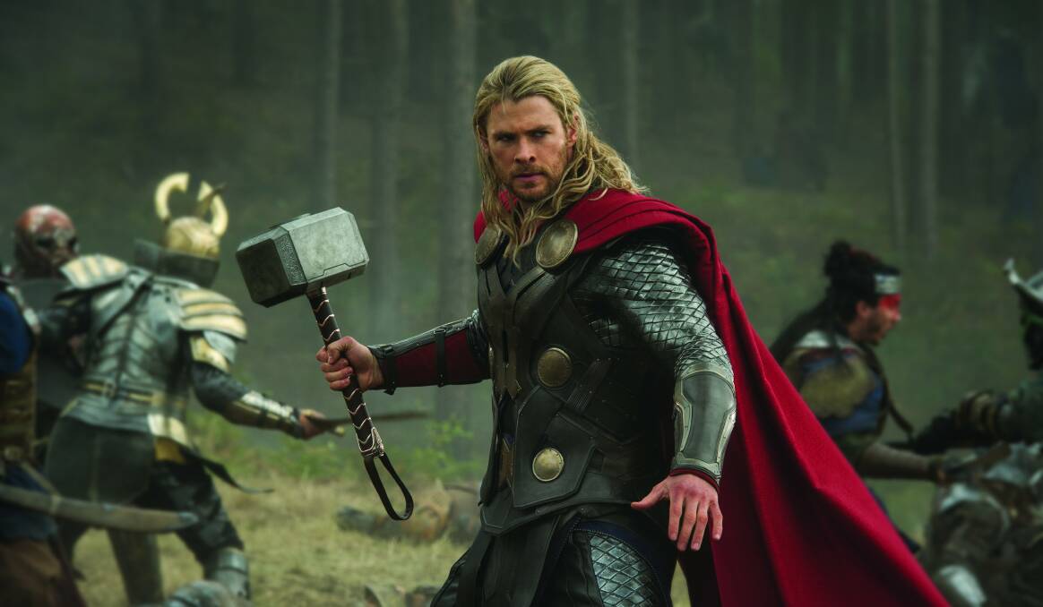 Chris Hemsworth in Marvel's Thor: The Dark World. Picture: Marvel