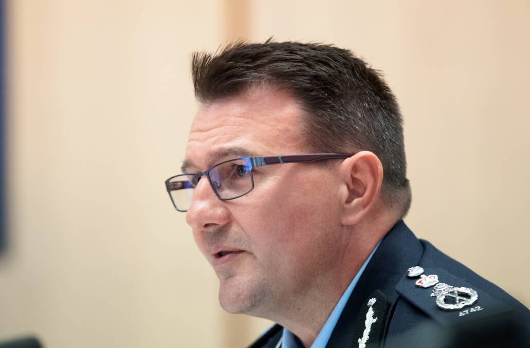 AFP Commissioner Reece Kershaw. Pictrure: Sitthixay Ditthavong