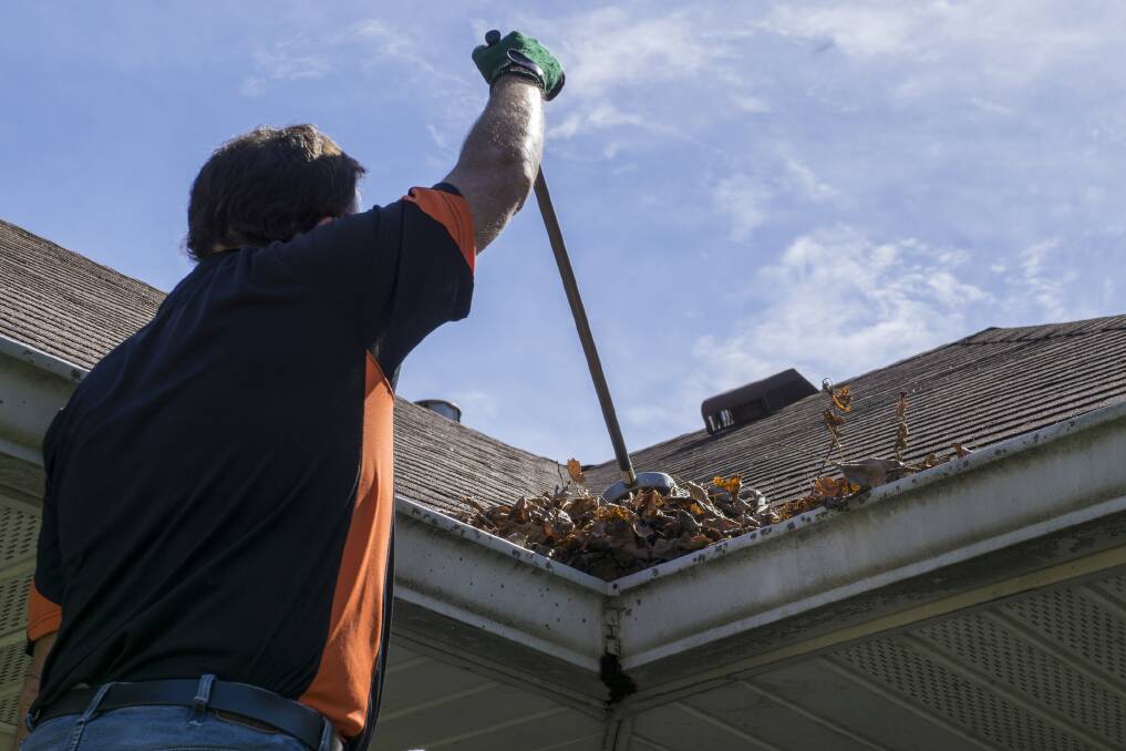GUTTER GRIEF: Not cleaning them often enough can be a costly exercise. 
