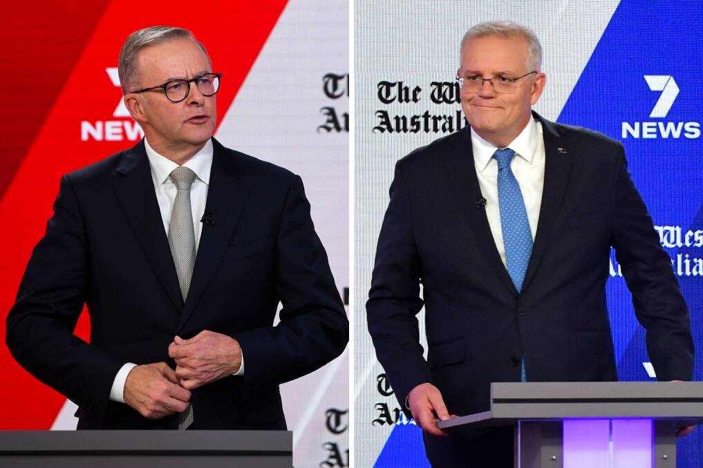 Labor leader Anthony Albanese and Prime Minister, Scott Morrison. Pictures: AAP