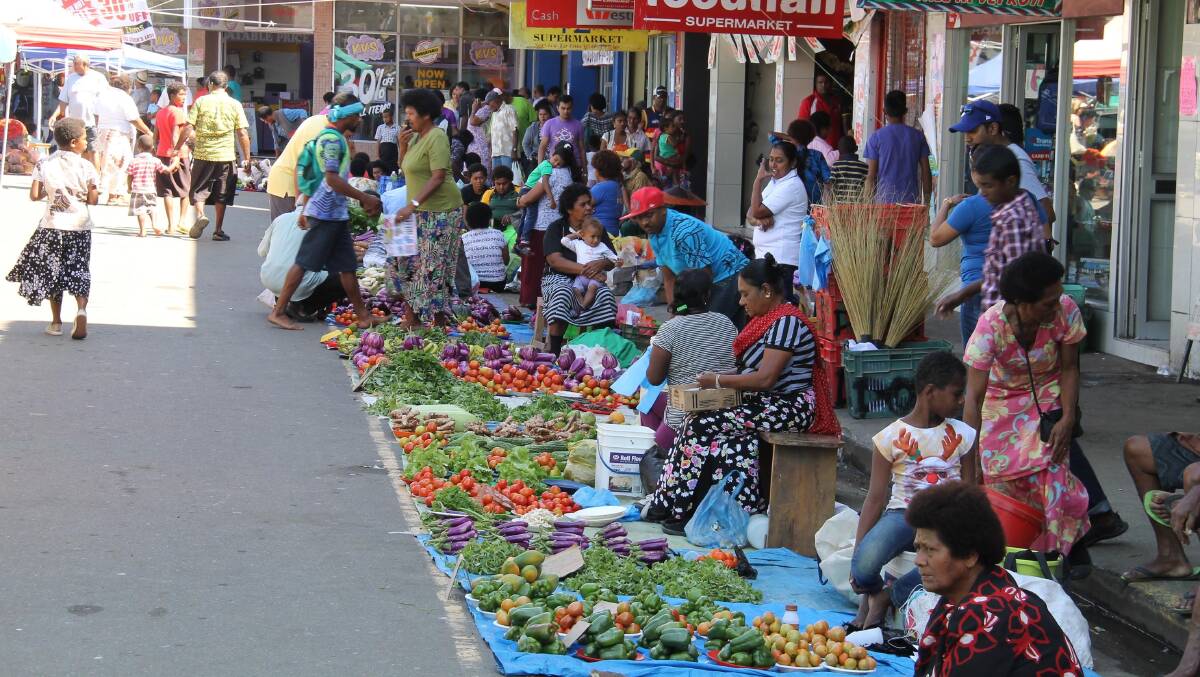 Sigatokas markets: Easy to see where the term Fiji's Salad Bowl comes from.