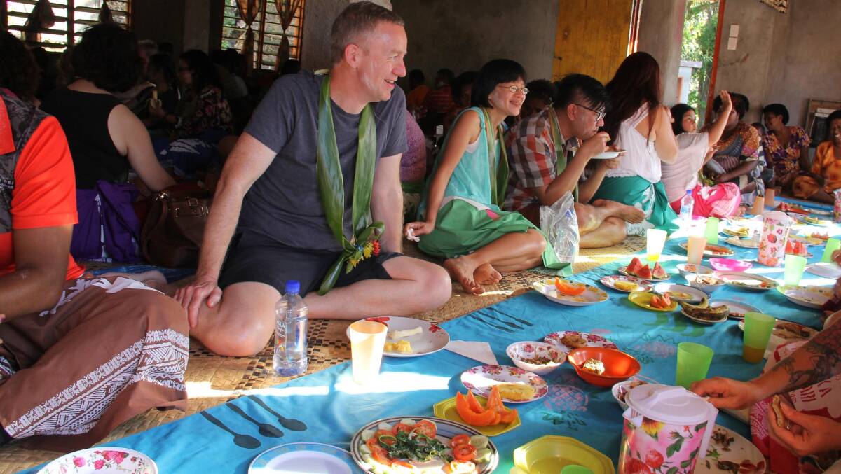 Tradition: A range of local food in a very traditional sit on the floor and share style.