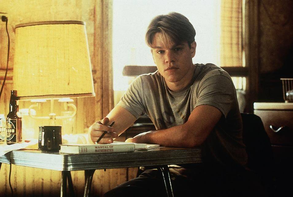 Matt Damon in Good Will Hunting. Picture: Supplied