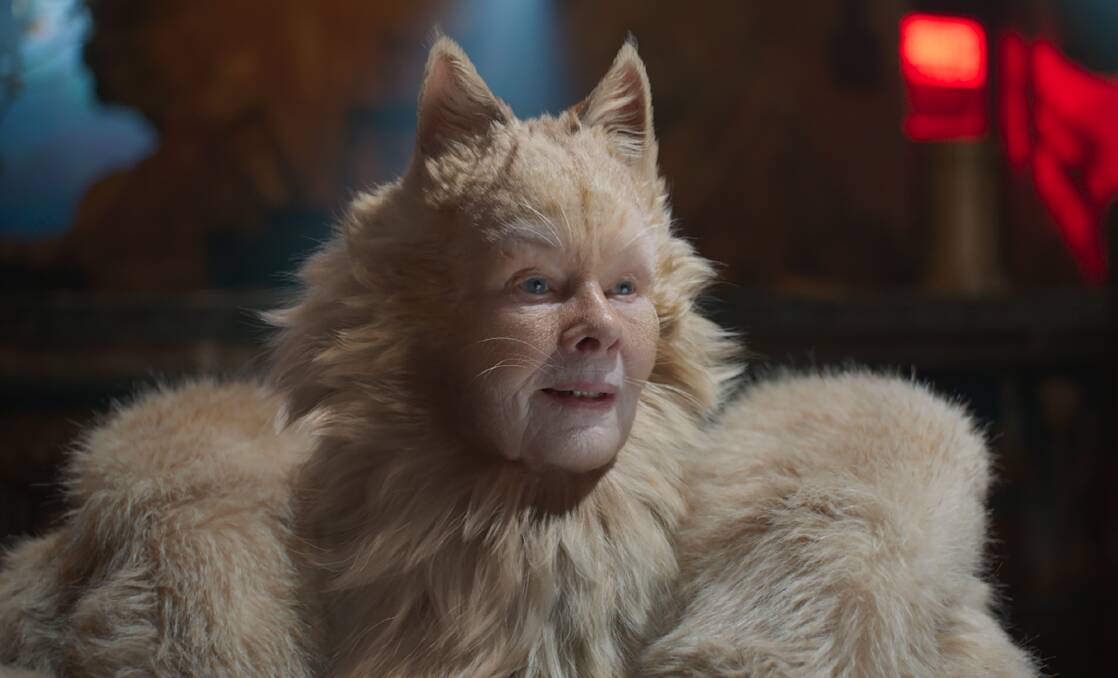 Judi Dench as Old Deuteronomy in Cats. Picture: Universal Pictures