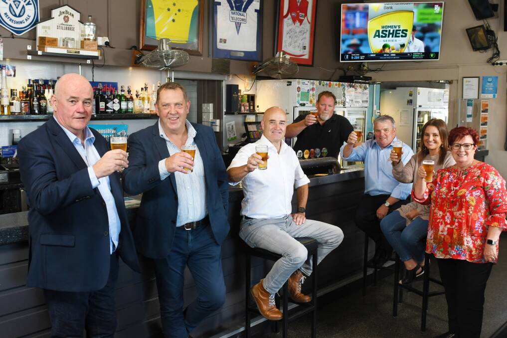 TAX CUT: Publicans, brewers and politicians met today to discuss halving the excise on beer, which currently sits at the fourth highest in the OECD. Picture: Brodie Weeding