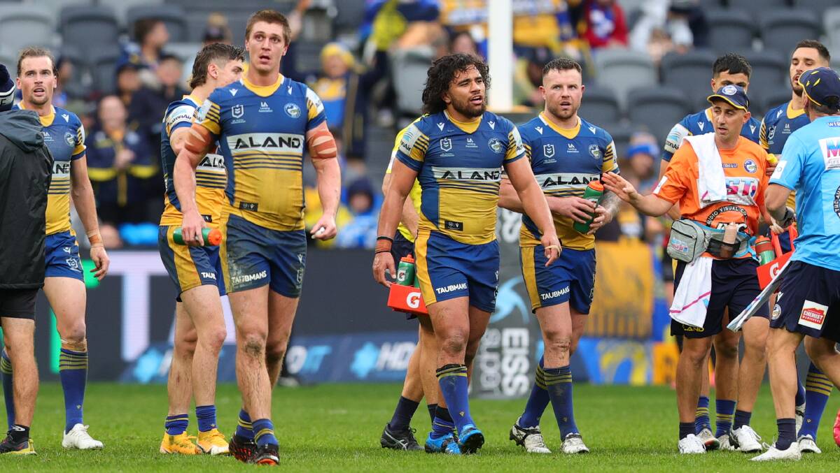 The Eels need to implement a simple game plan. Photo: Pete Dovgan/Speed Media/Icon Sportswire via Getty Images