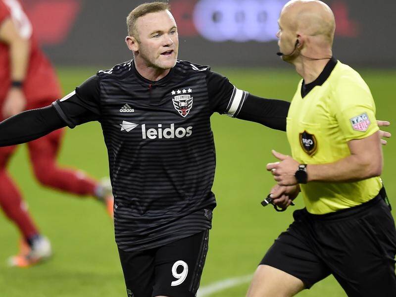 DC United forward Wayne Rooney during the Eastern Conference first-round playoff loss to Toronto FC.
