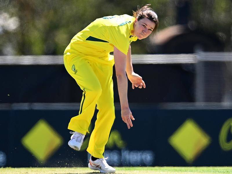 Tahlia McGrath took three wickets in Australia's thrilling victory over India in the second ODI.