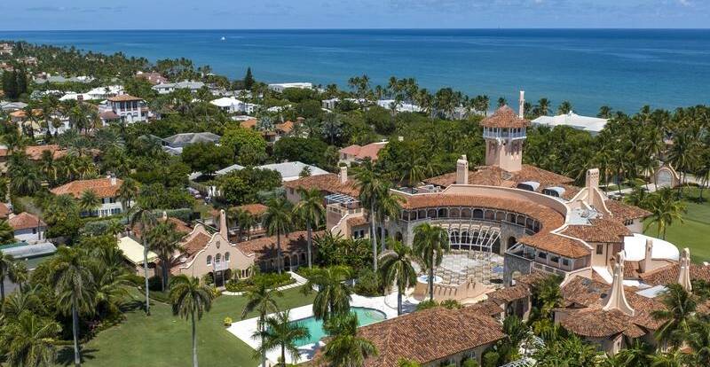 More than 11,000 official government records were seized by the FBI at Trump's Florida home. (AP PHOTO)