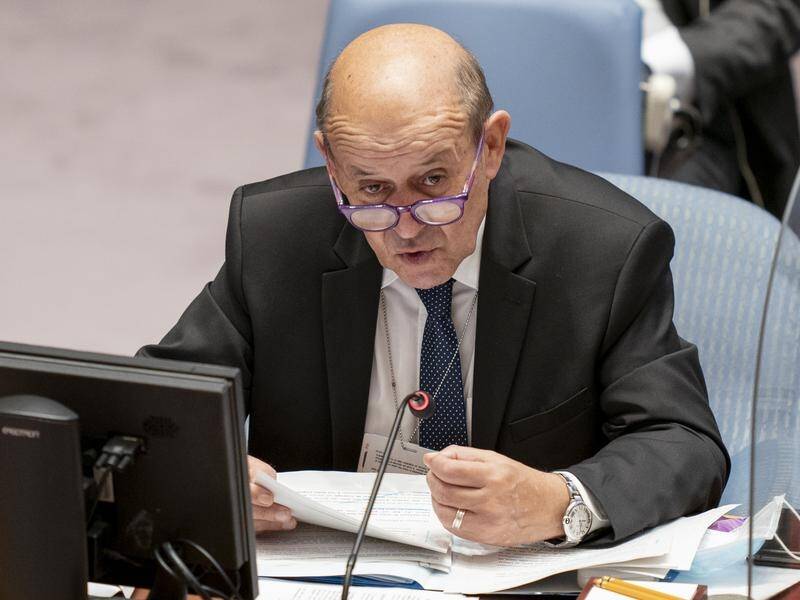 French Foreign Minister Jean-Yves Le Drian says an end to the AUKUS sub dispute will take time.
