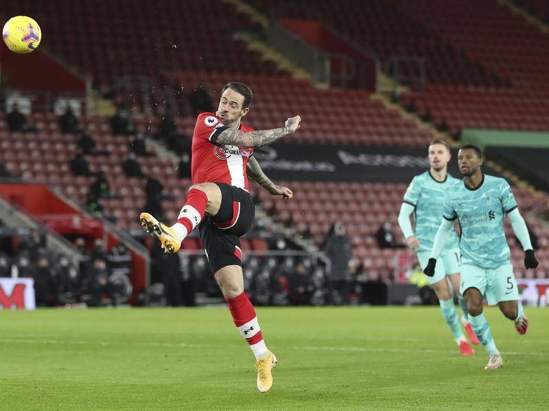 Southampton's Danny Ings scores against former club Liverpool in their 1-0 EPL win over the Reds.