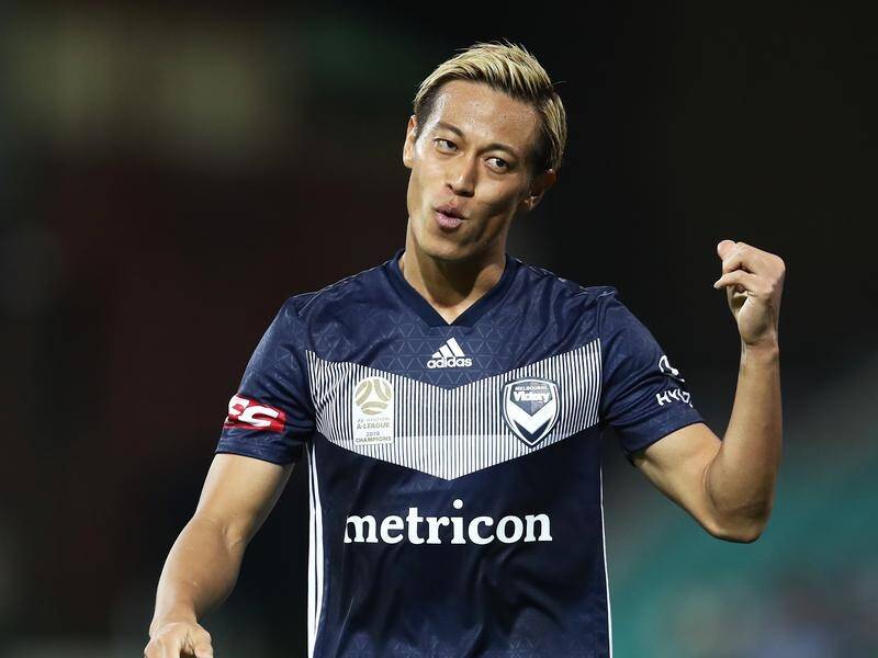 Keisuke Honda has offered some advice to young Australian players trying to forge a pro career.