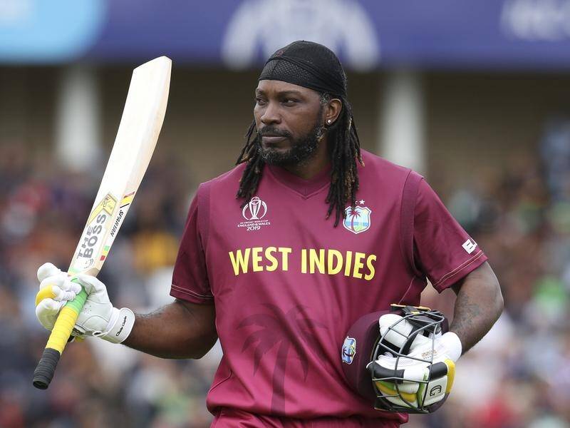 Even Chris Gayle couldn't get going for the West Indies before the rains came at Bridgetown.