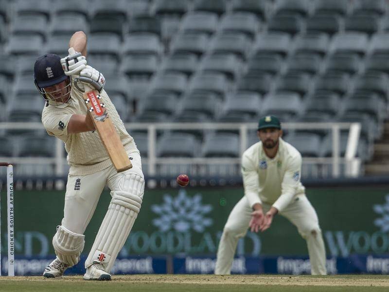 England's Dom Sibley was unbeaten on 39 at tea on day three of the fourth Test.