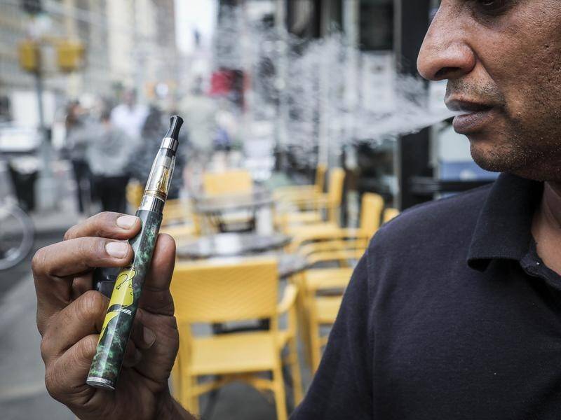 New York has become the first US state to ban flavoured e-cigarettes amid growing health concerns.
