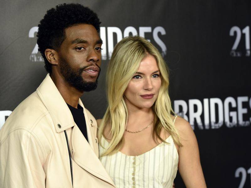 Chadwick Boseman and Sienna Miller star in the new action-crime-thriller, 21 Bridges.