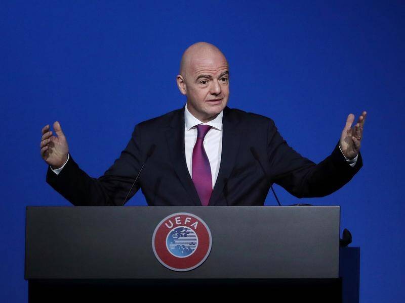 FIFA boss Gianni Infantino has told members to unite in the face of the coronavirus pandemic.