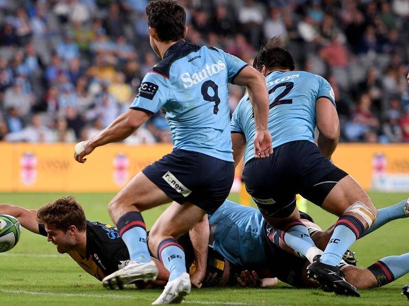 Tim Anstee's solo try for the Western Force compounded the NSW Waratahs' misery.